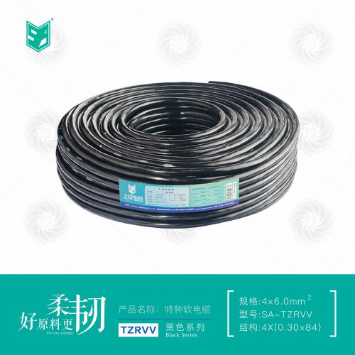 上安电缆黑色系列｜TZRVV软