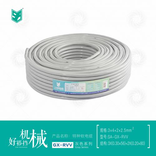 上安电缆灰色系列｜TZRVV软